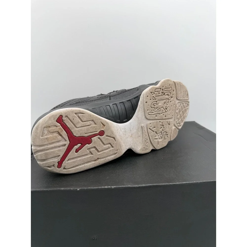Air Jordan 9 Retro Low Bred Black Gym‎ Red White 832822-001 Mens Size 9